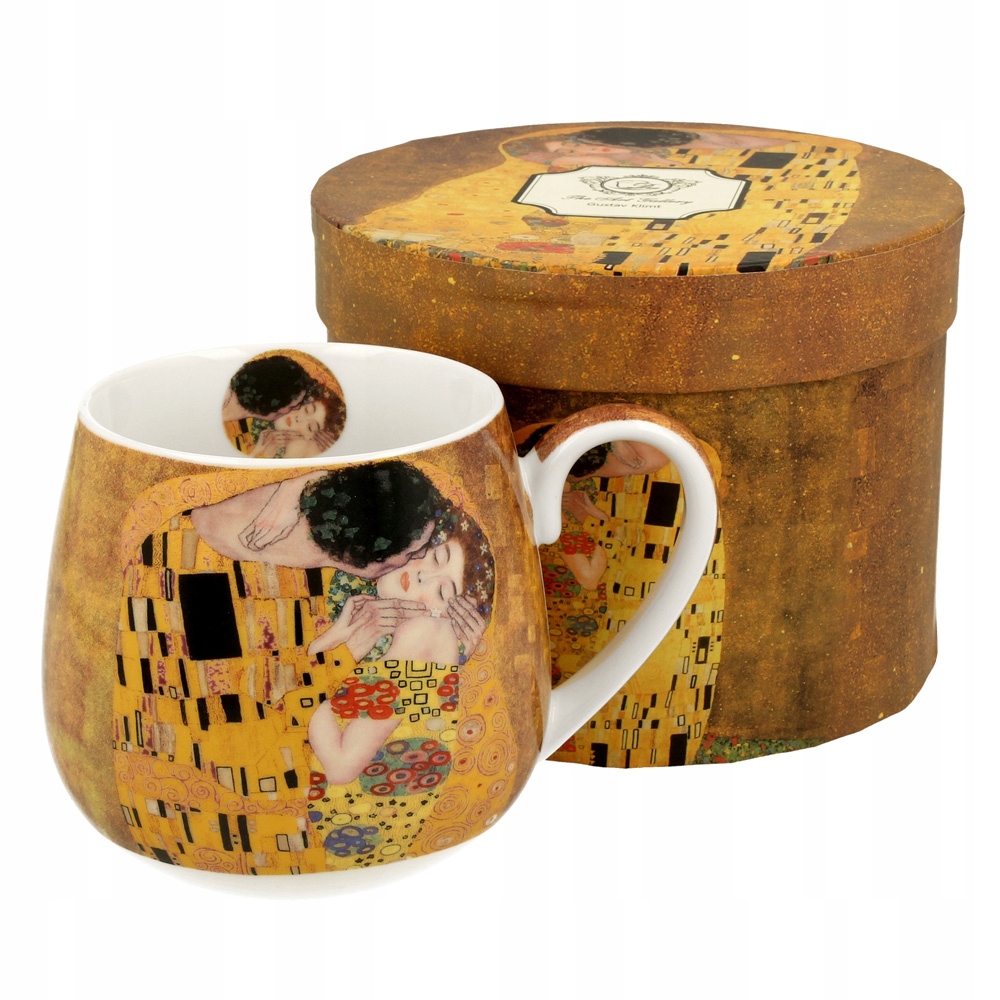 

Kubek Porcelanowy Baryłka 430ML Pocałunek Klimt