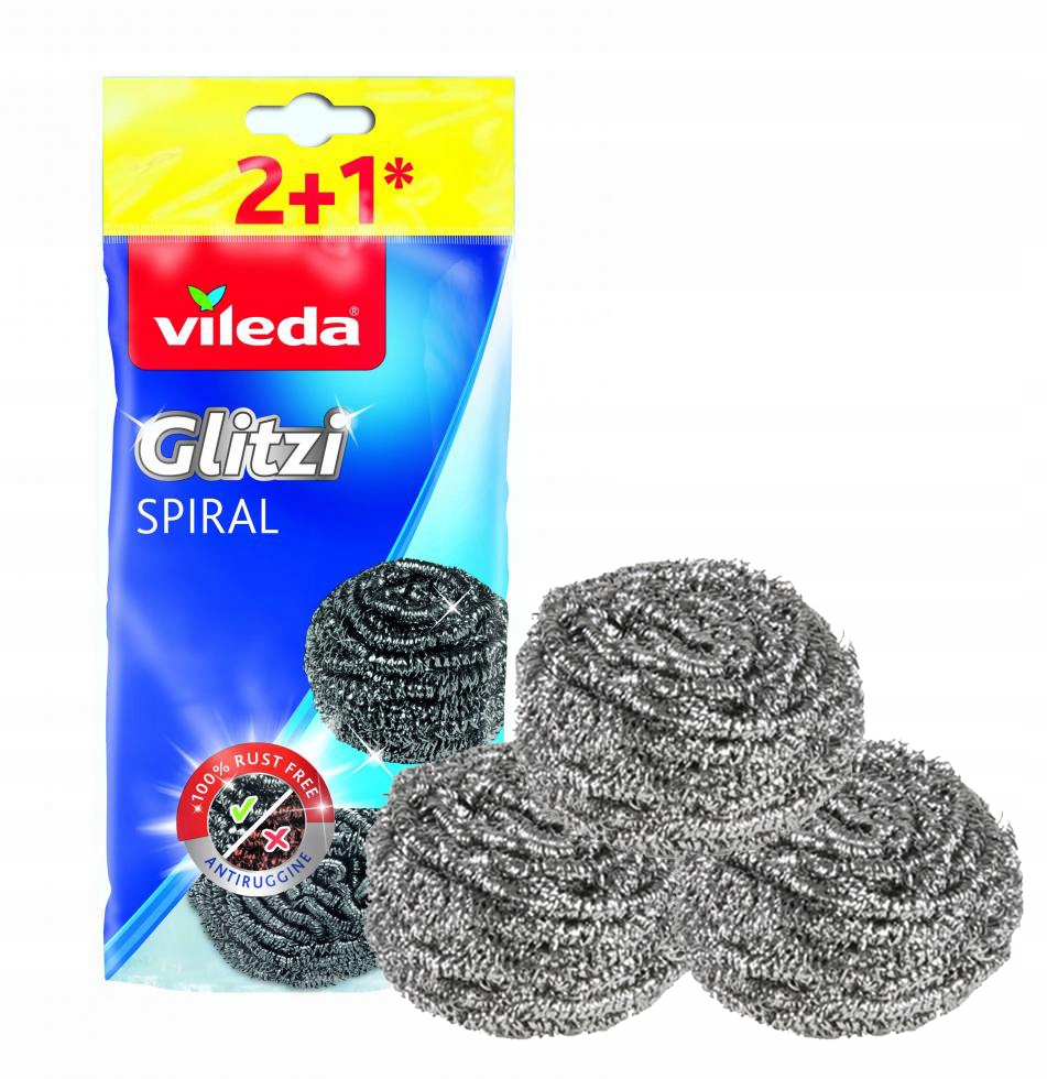 

Zmywak Do Naczyń Metalowy Vileda Glitzi Spiral