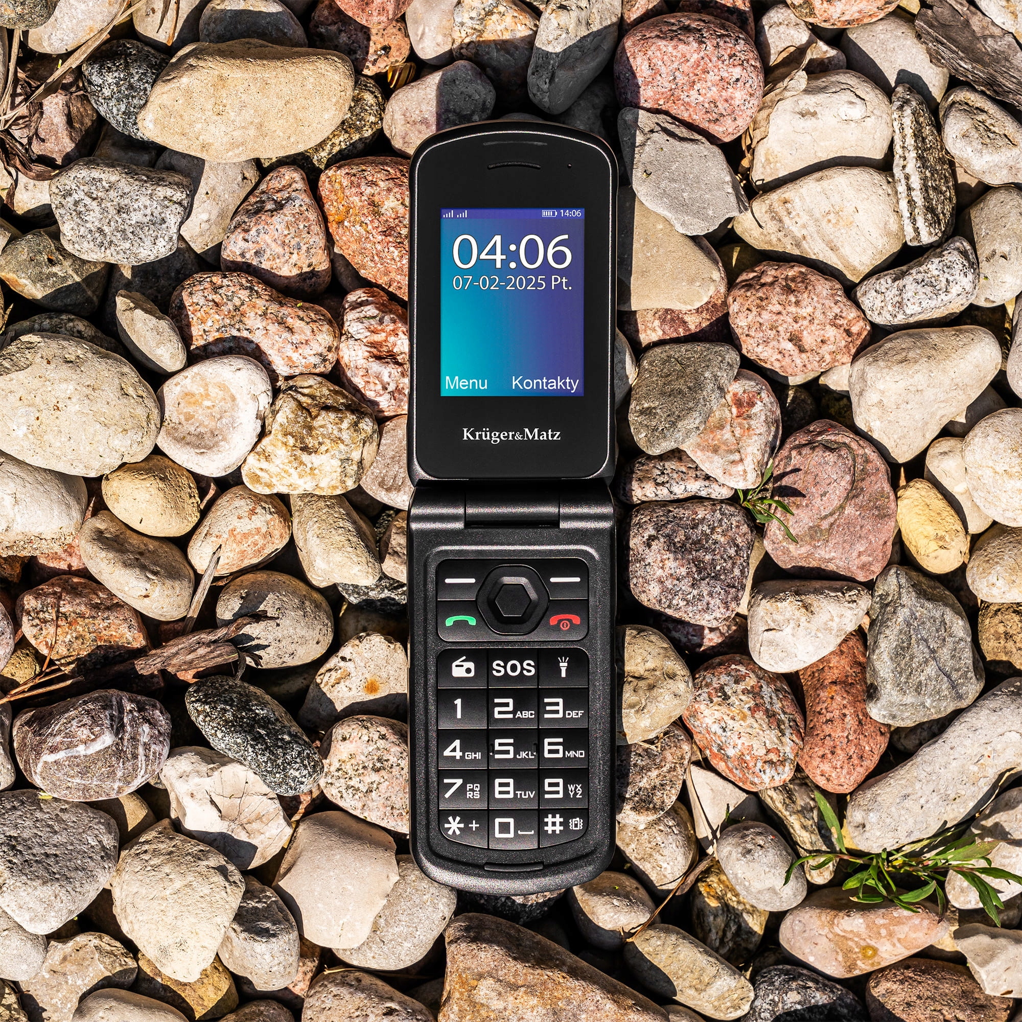 Telefon Kruger&Matz IRON 5 Flip 4G KM0466 Marka telefonu Kruger&Matz