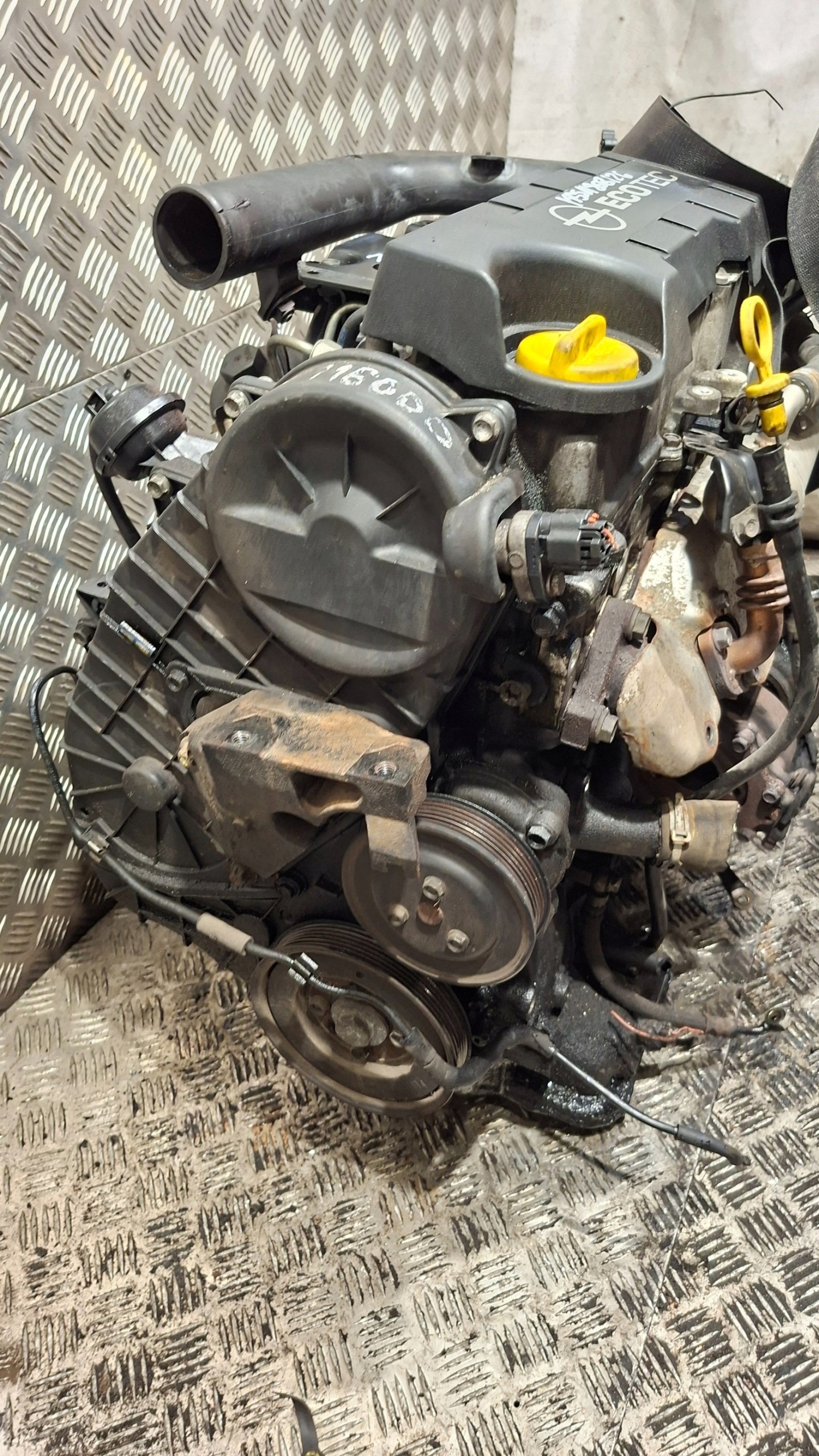 engine pillar Z UKLADEM PALIWOWYM OPEL MERIVA A Z17DTH