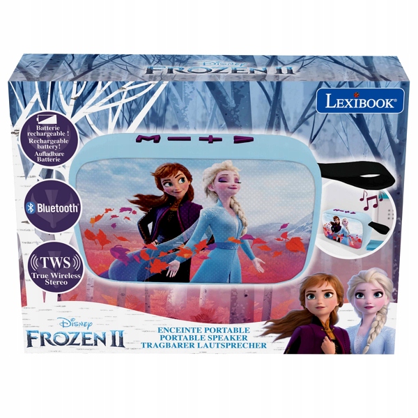 Przenośny Głośnik Z Radiem Disney Frozen Bluetooth Lexibook BT018FZ