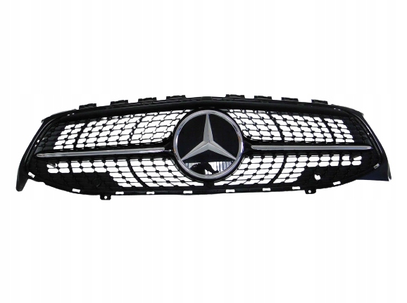 MERCEDES CLA 118 GRILL ATRAPA CZARNY DIAMENT ORYG
