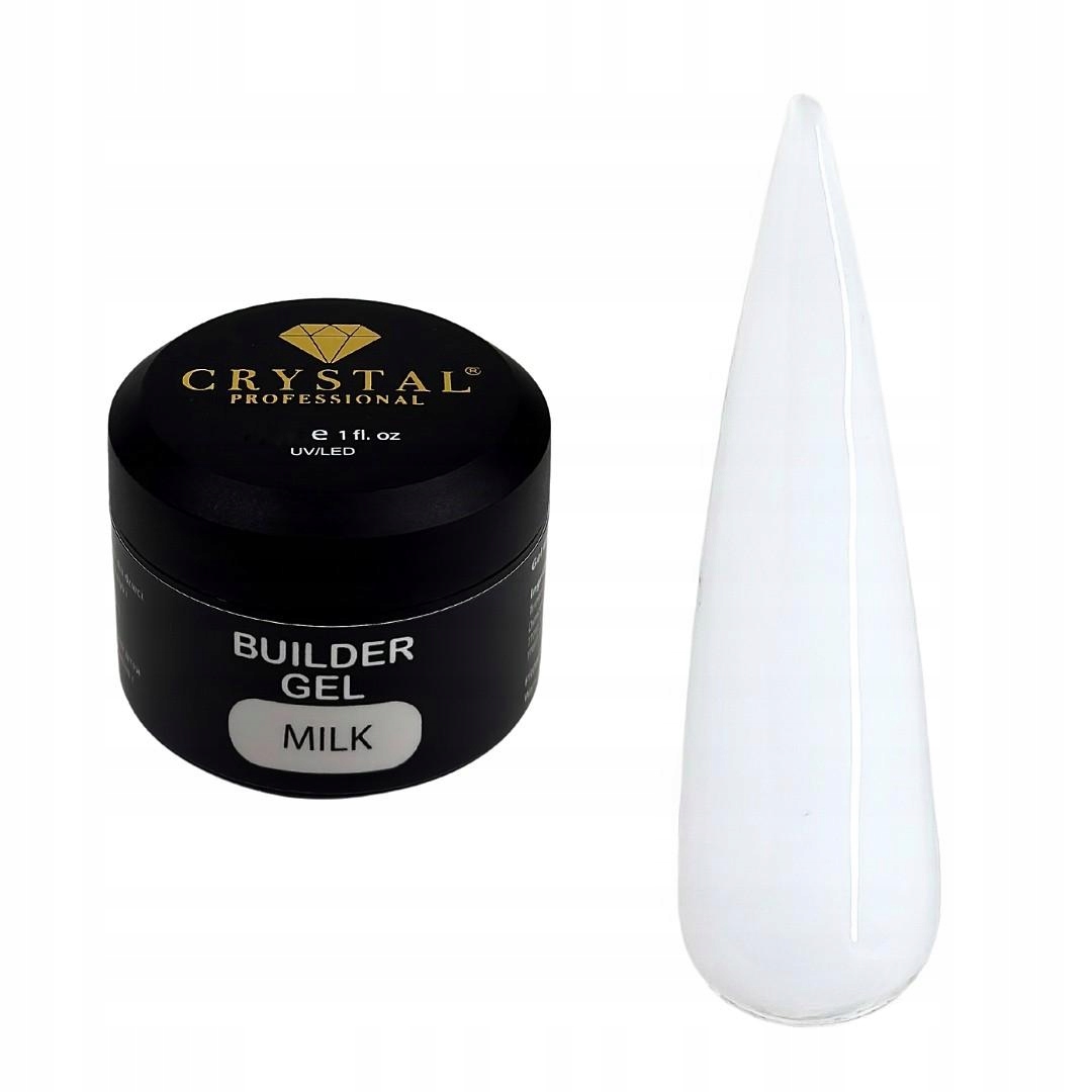 Stavěcí gelové mléko Crystal Professional , 30ml stavební gel