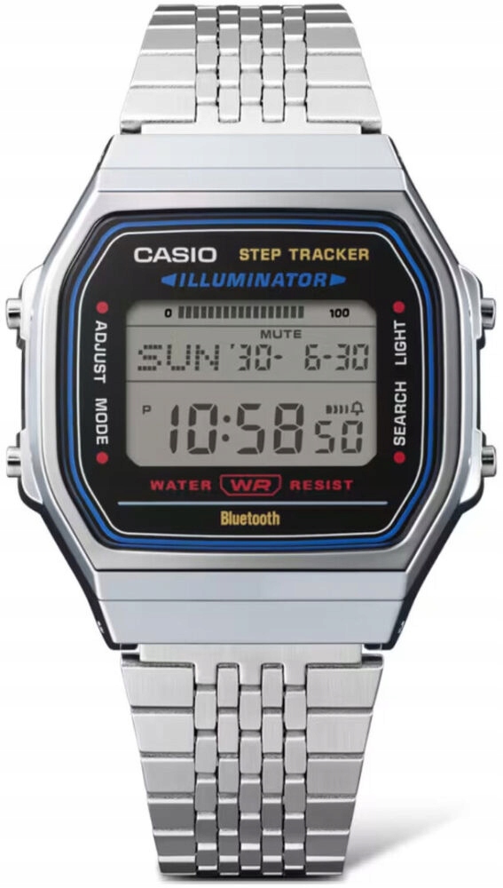 Sportowy zegarek młodzieżowy Casio Vintage Digital