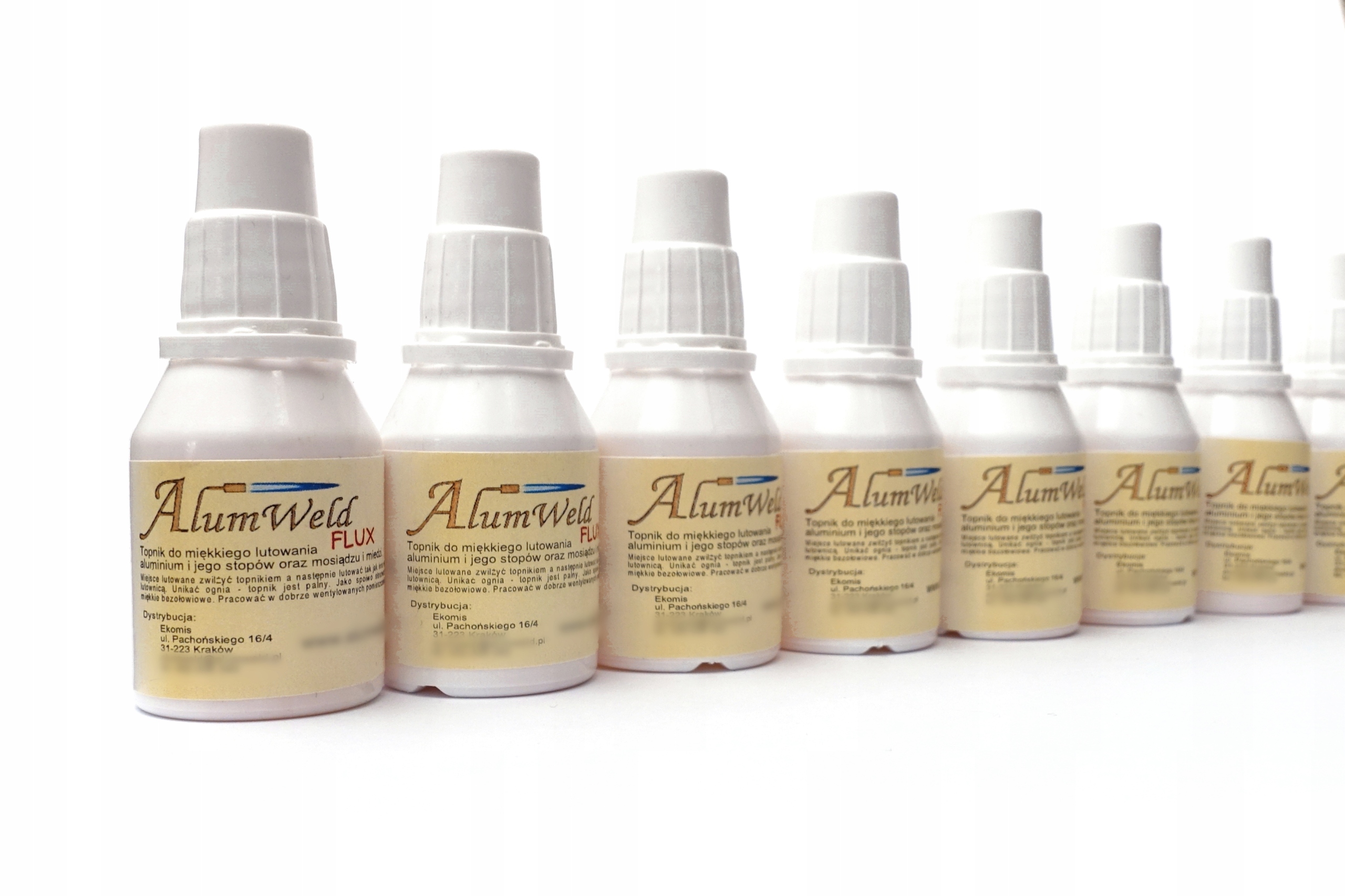 F01X 10x AlumWeld Flux 15 ml. Tavidlo na hliník!