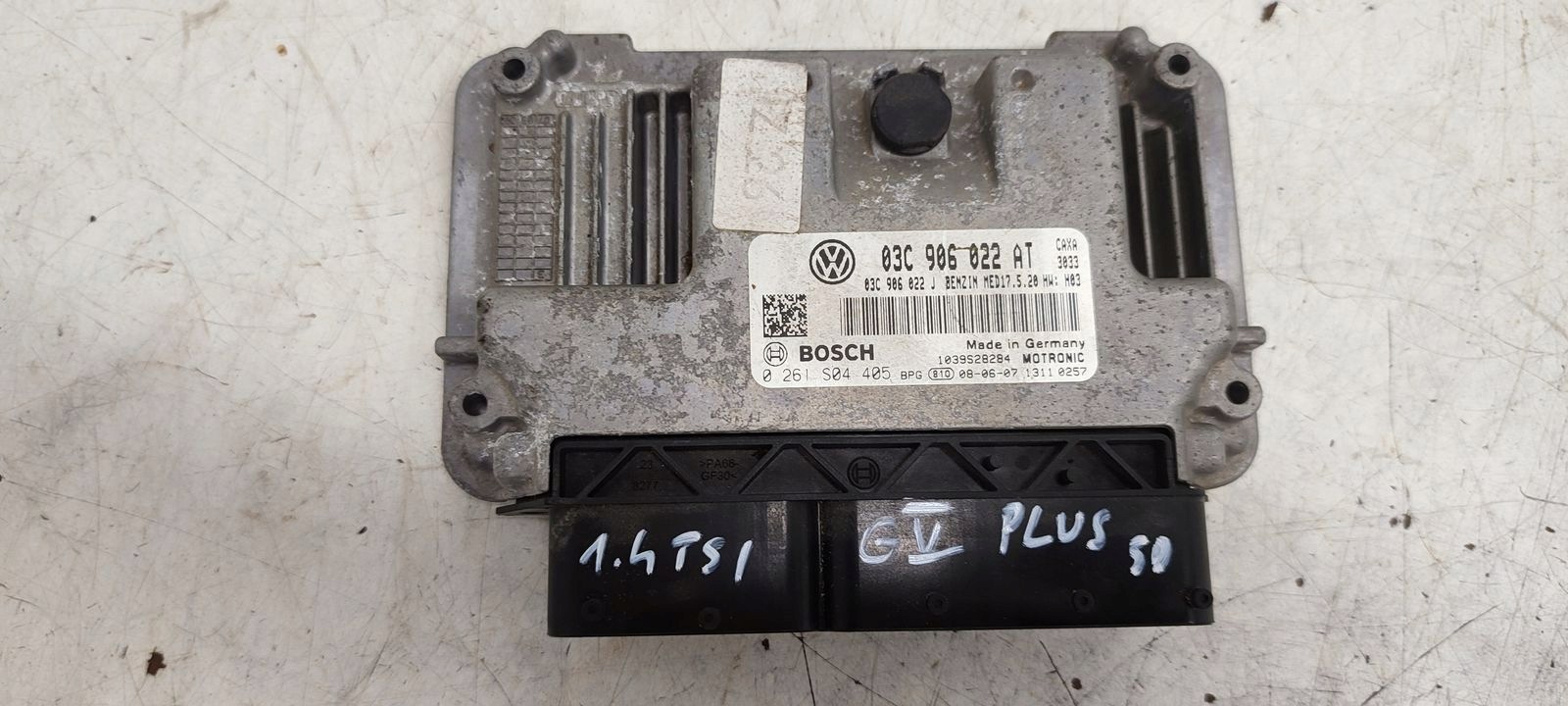 control unit computer of the engine VW Golf plus 1,4 TSI