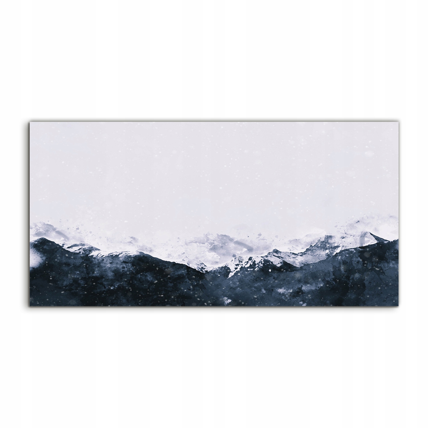 

Obraz akrylowy 120x60 z grafiką Góry Zima Akwarele