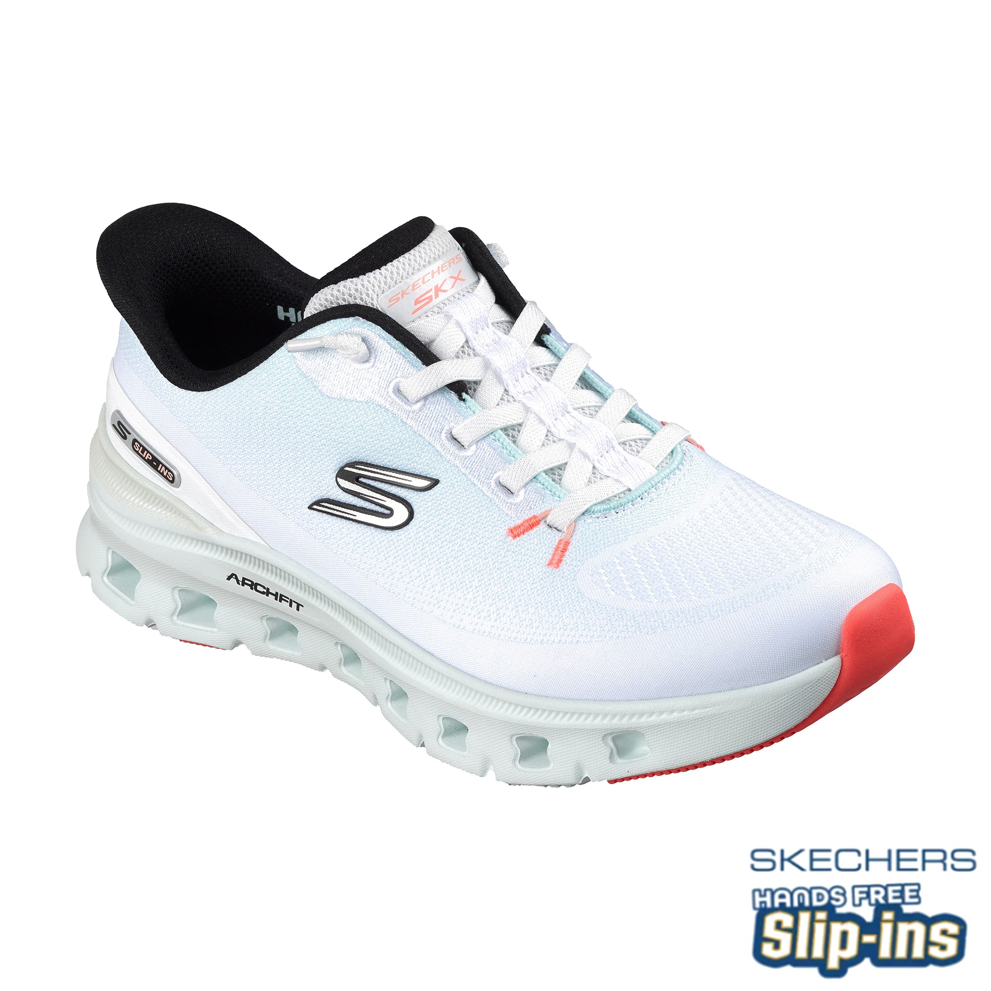 Buty damskie Skechers Arch Fit Glide-Step Pro blue
