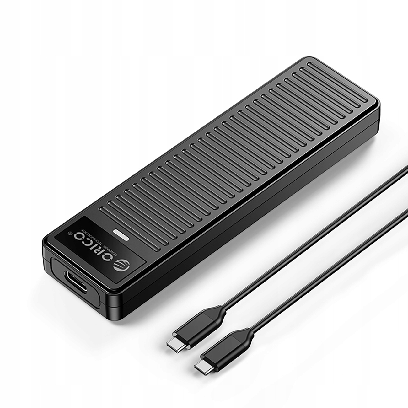 Kapsa na disk DDM2-C3 M.2 Nvme Usb-c 10 Gb/s šedá