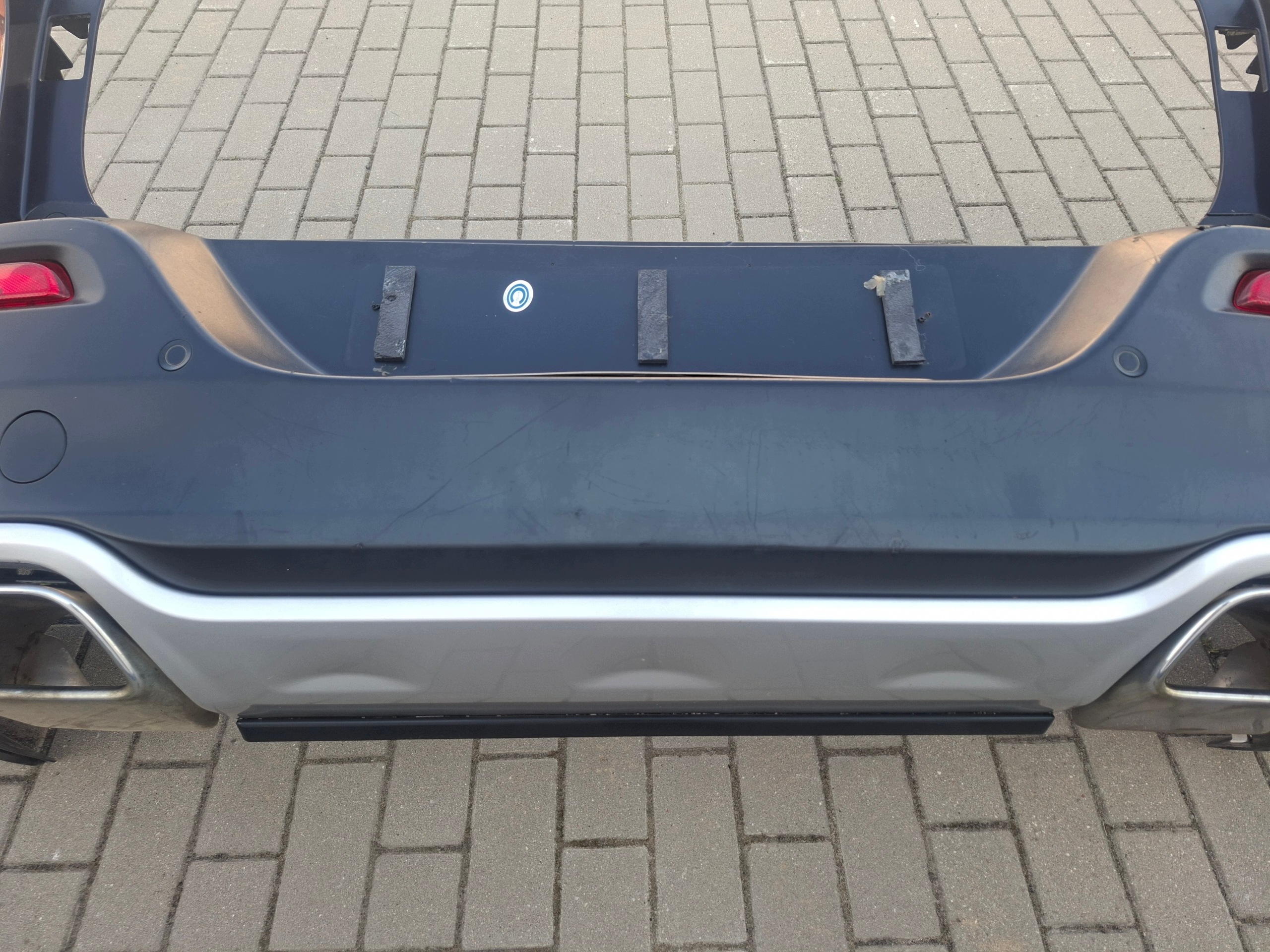bumper rear part rear complete PDC JEEP CHEROKEE V KL PBU