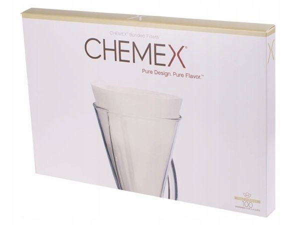 

Filtry papierowe do kawy Chemex 3 Tz 100szt