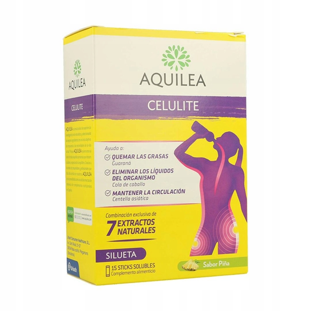 Spalující tuková tkáň Aquilea Celulite 15 Kusů