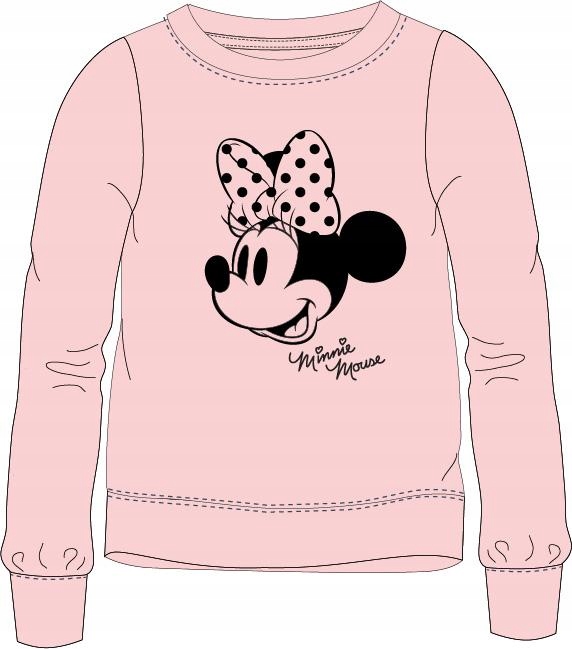 

Myszka Minnie bluza dziewczęca różowa rozm.110/116