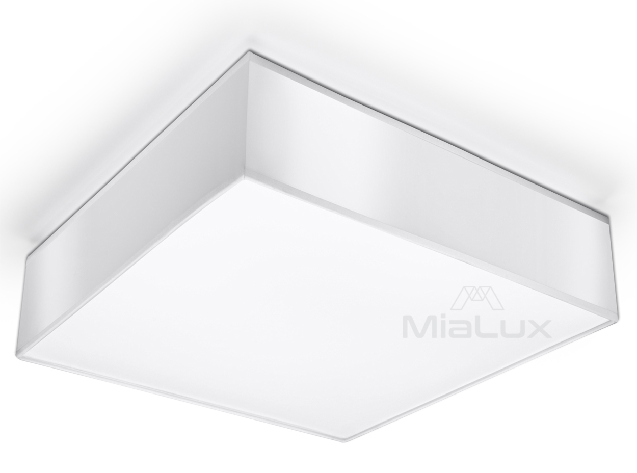 Plafon Sufit NAMCO 35 Biała Oprawa Kwadrat E27 LED