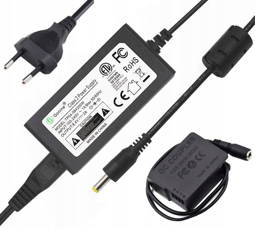 

Panasonic DMW-AC8E DCC8 zasilacz Zamiennik GW.12