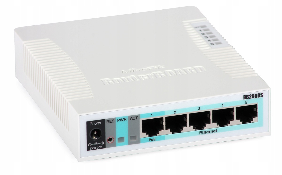 Switch RB260GS (CSS106-5G-1S) MikroTik