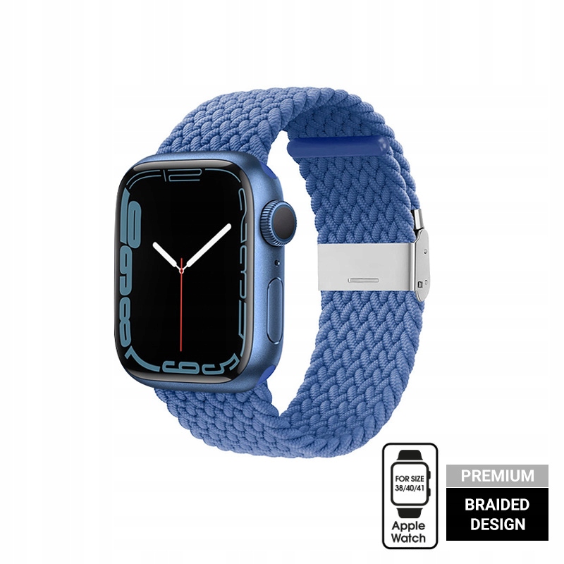 ND38_CRG-40WAV-BLU Crong Wave Band ? Pleciony pas