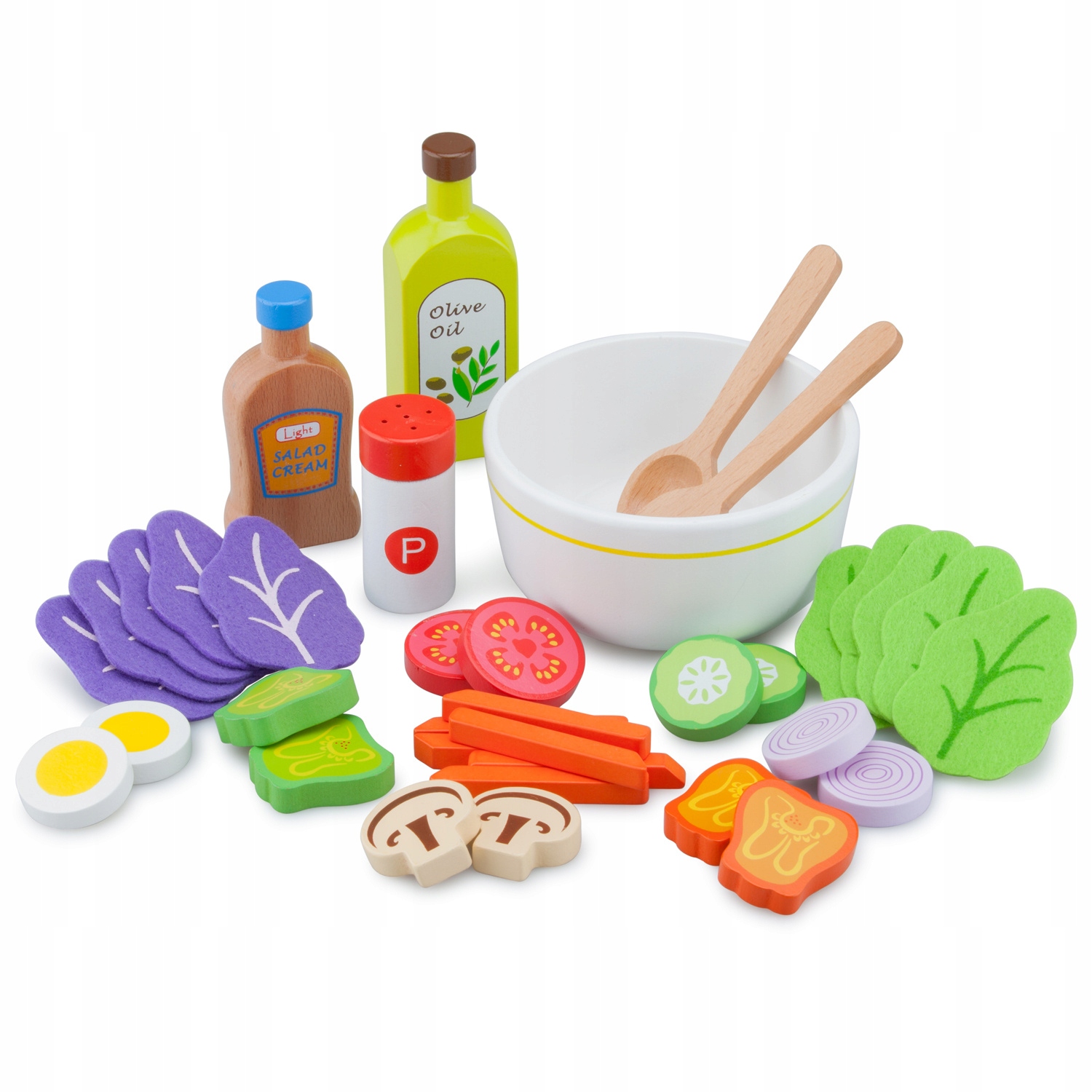 Фото - Дитячий набір для гри Classic Nowy zestaw  Toys Salade 10592 36 elementów 