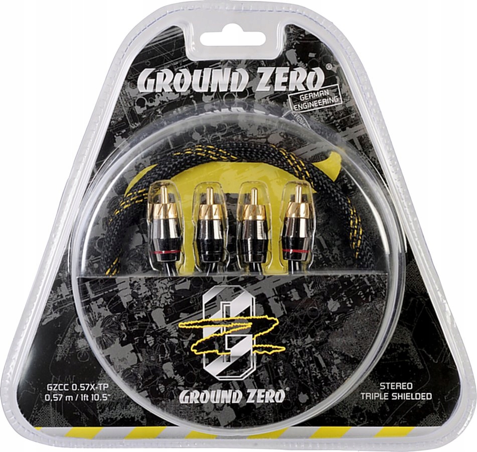 Kabel przewód RCA Ground Zero GZCC 0.57X-TP Marka Ground Zero