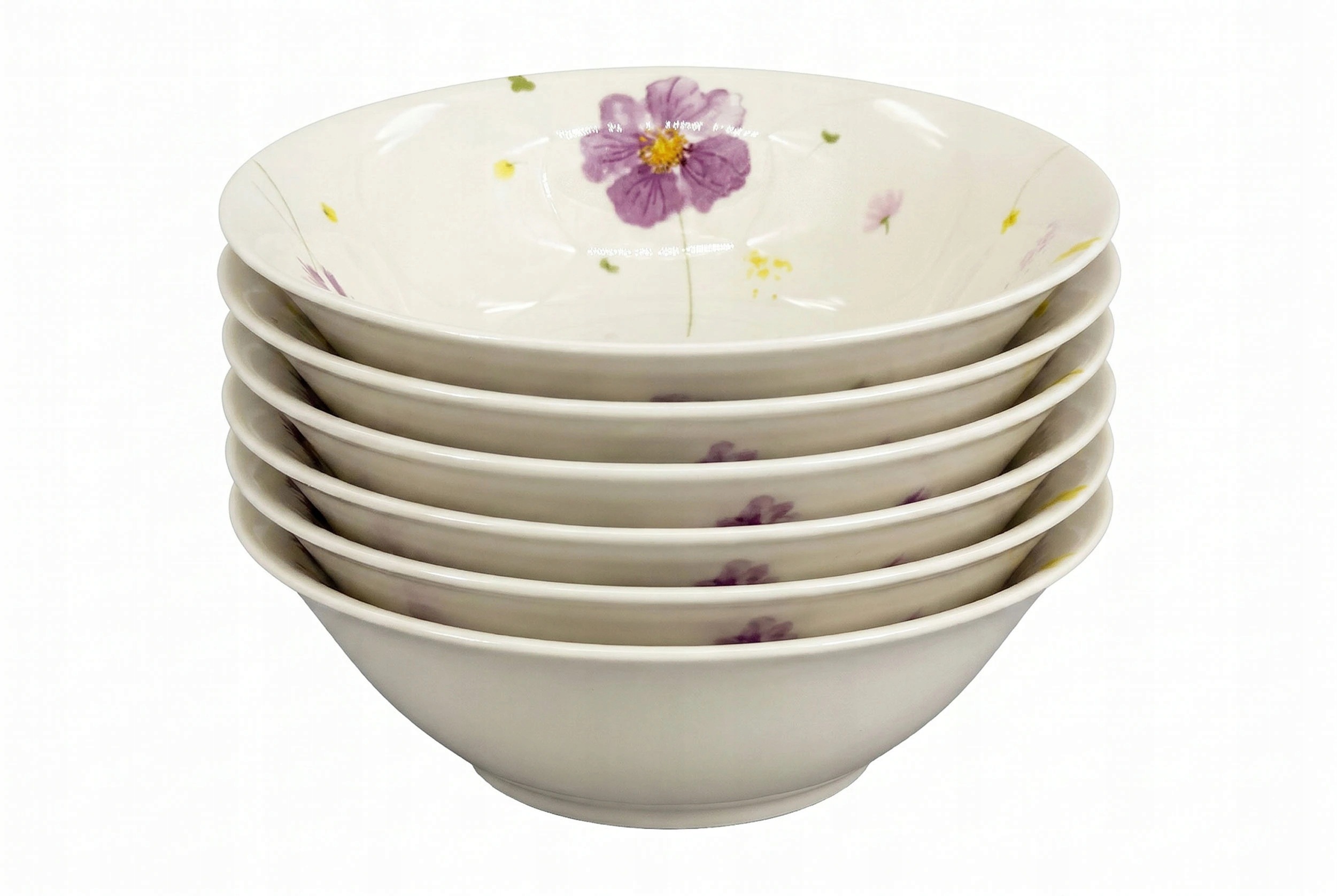 Set 6ks Porcelánových misek Bella Symfonie 15 cm luční kvítí