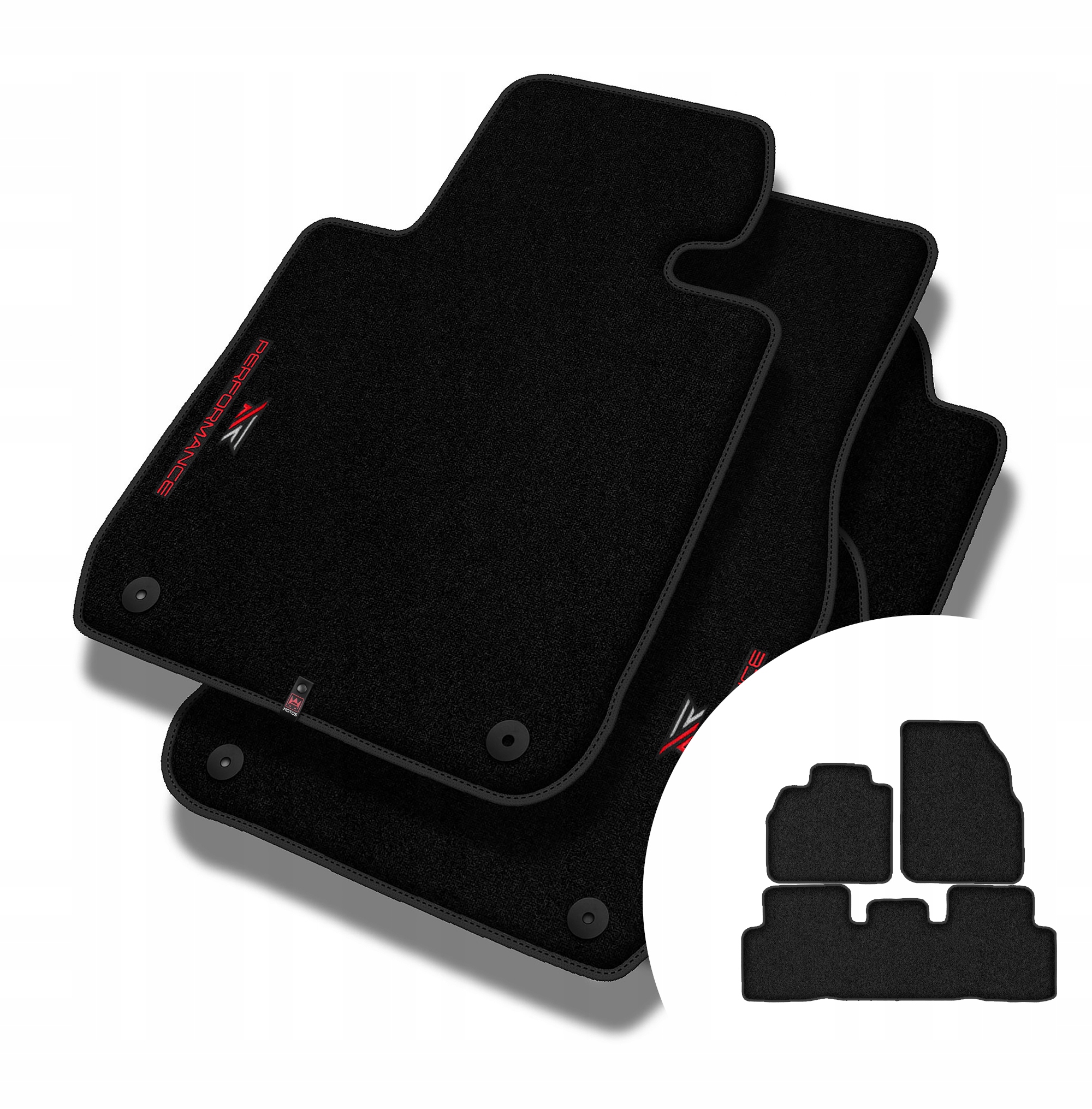 Velúrové koberčeky Performance Premium pre Renault Scenic II 2003-2009