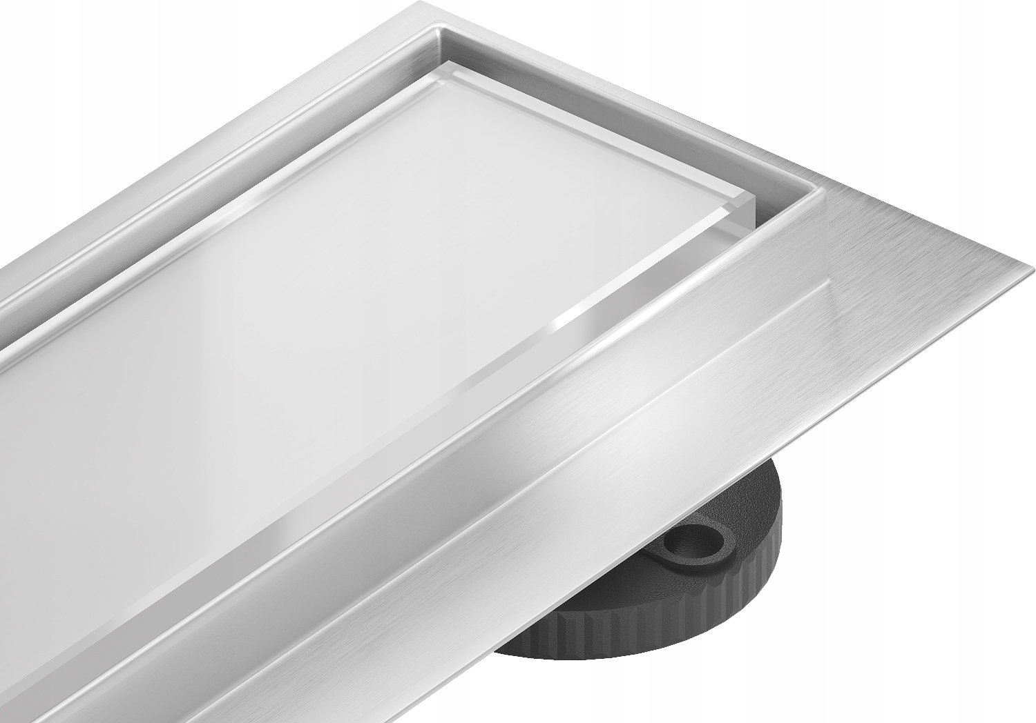 

Mexen Flat Odpływ Liniowy 50 CM Szklany Biały