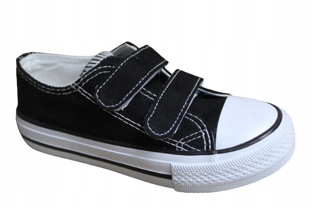 BUTY TRAMPKI SPORTOWE CZARNE ROZ.25