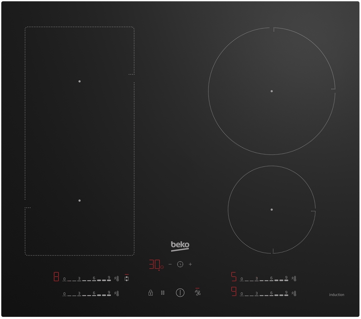 Płyta indukcyjna Beko Hii 64730 Uft 60cm Timer