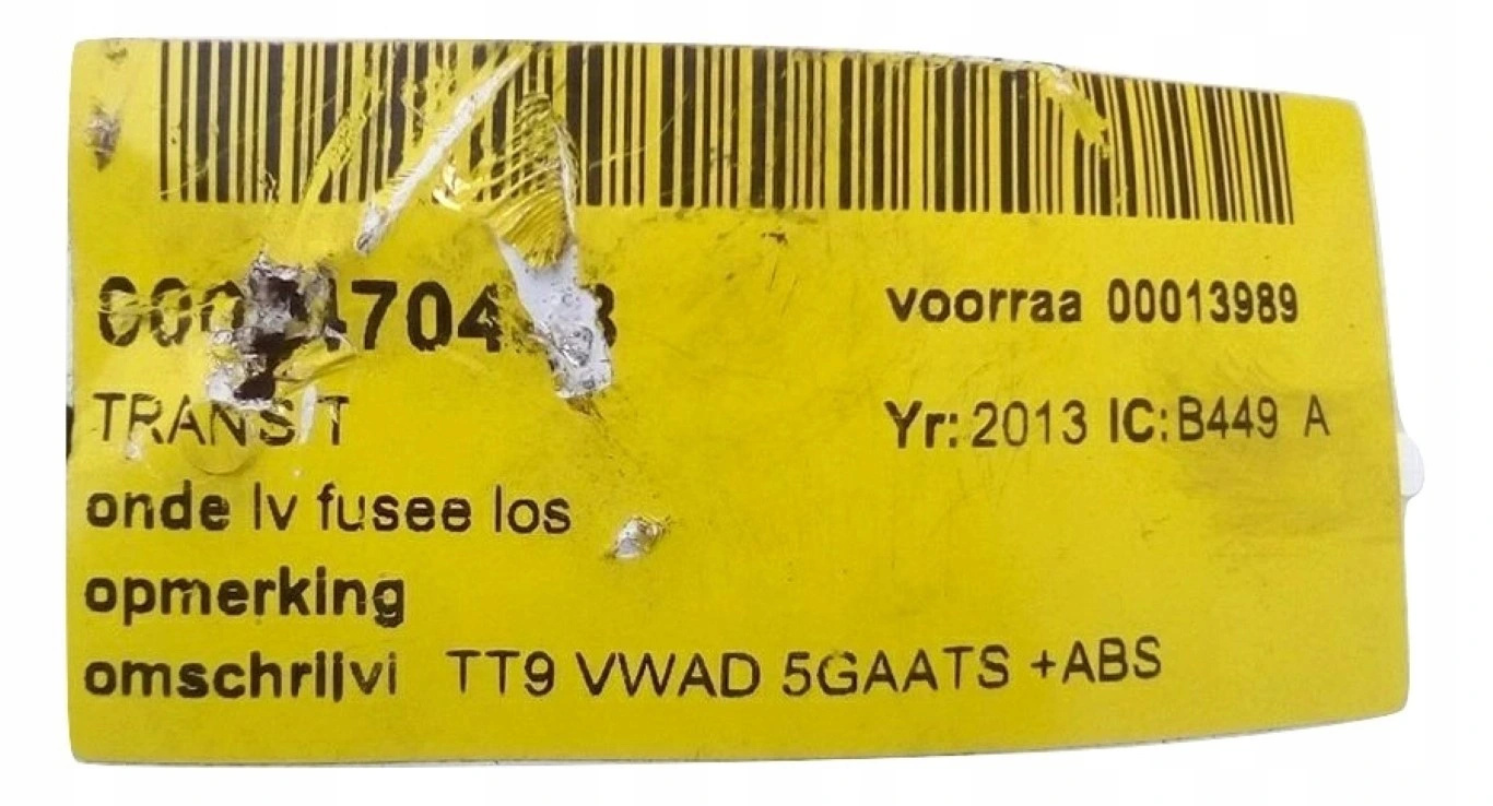 Mozzo FUSELLO sinistra perno mozzo Transit VII 2.4 TDCI 06-14