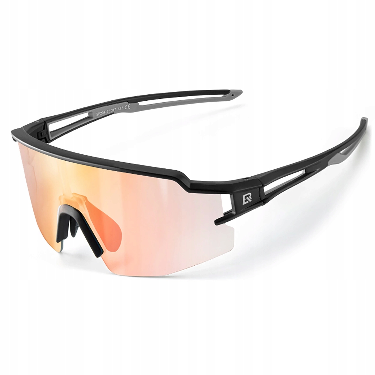Rockbros Okulary Rowerowe, Do Biegania, z Filtrem Uv, z Wkładką Korekcyjną
