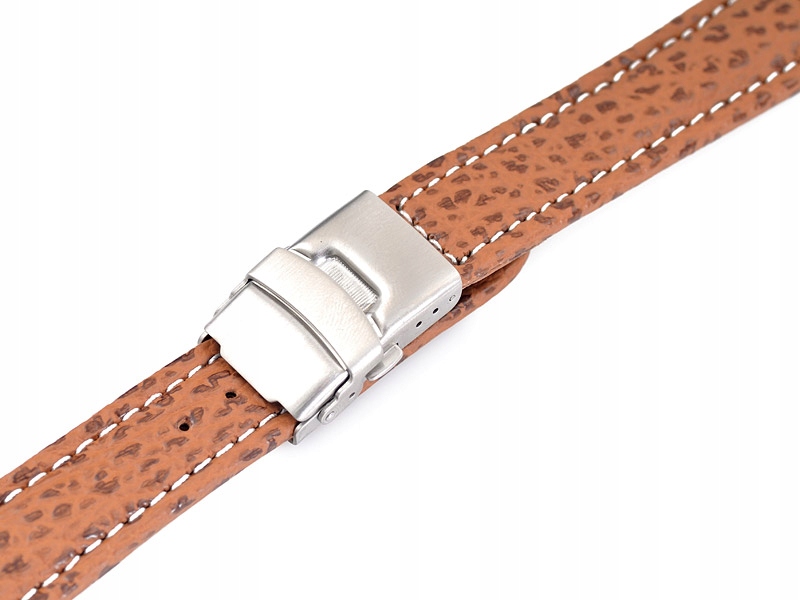 Náramek Z Kůže Žralok Shark Ad 22 Brown