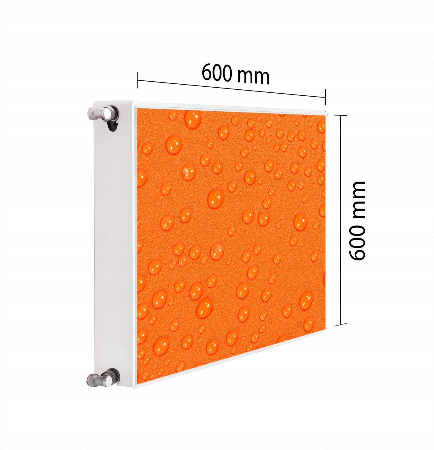 Magnetická Krytka Na Radiátor 60x60 Kapky Podložka Magnet