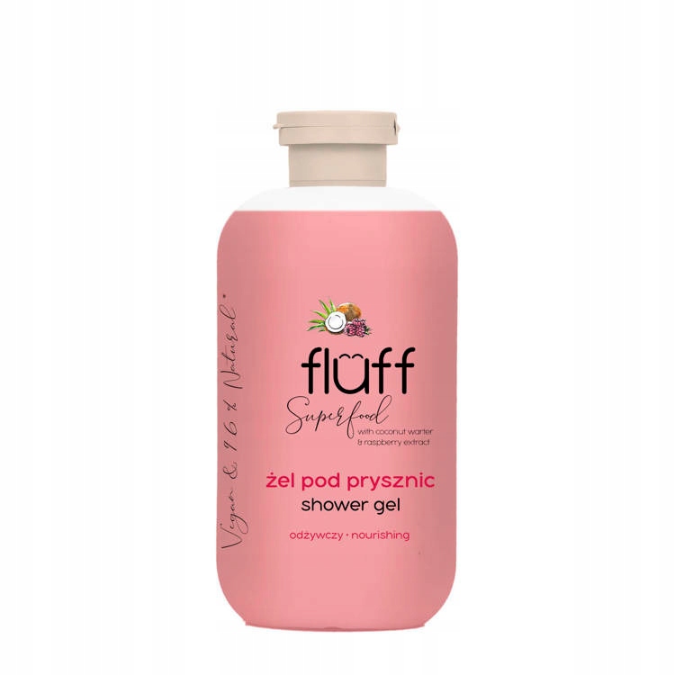 

Fluff Żel Pod Prysznic Kokos I Malina 500ML