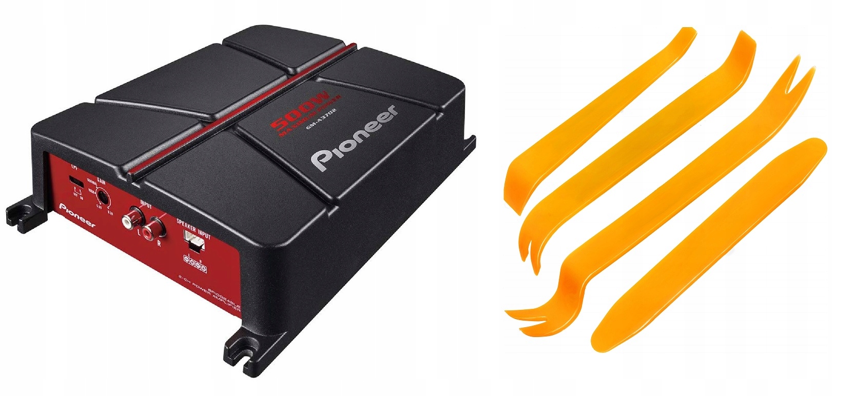 Pioneer GM-A3702 2kanálový automobilový zesilovač klíče na čalounění