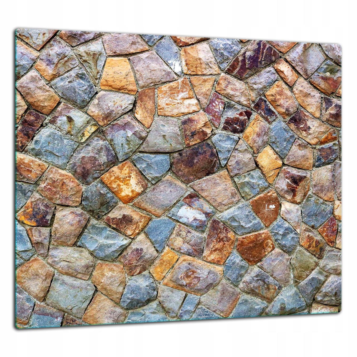 Skleněná Ochranná Deska Panel Lepidlo 65x60 Mozaika Lacobel 7v1
