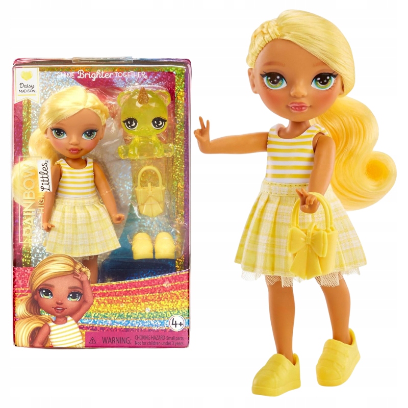 RAINBOW HIGH LITTLES DOLLS МЛАДШАЯ СЕСТРА МИНИ КУКЛА ДЕЙЗИ МЭДИСОН ЖЕЛТЫЙ