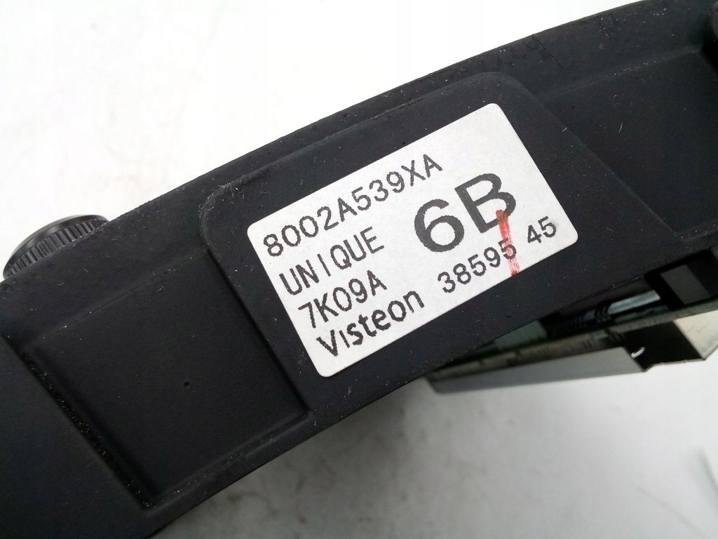 Mitsubishi Outlander II 2 panel radia switch of warning lights 8002A539XA