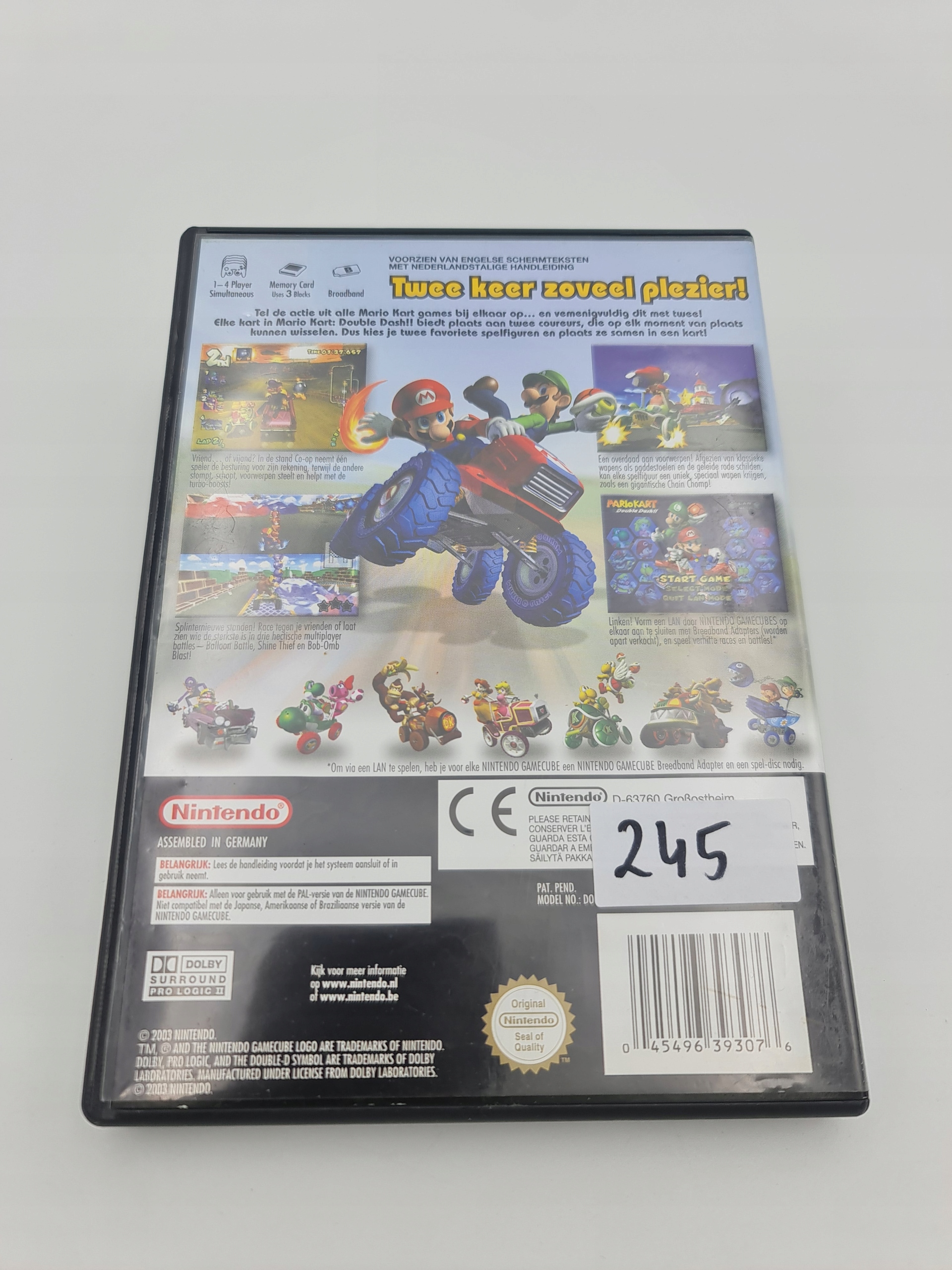 NINTENDO GAMECUBE MARIO KART DOUBLE DASH Platforma Nintendo GameCube