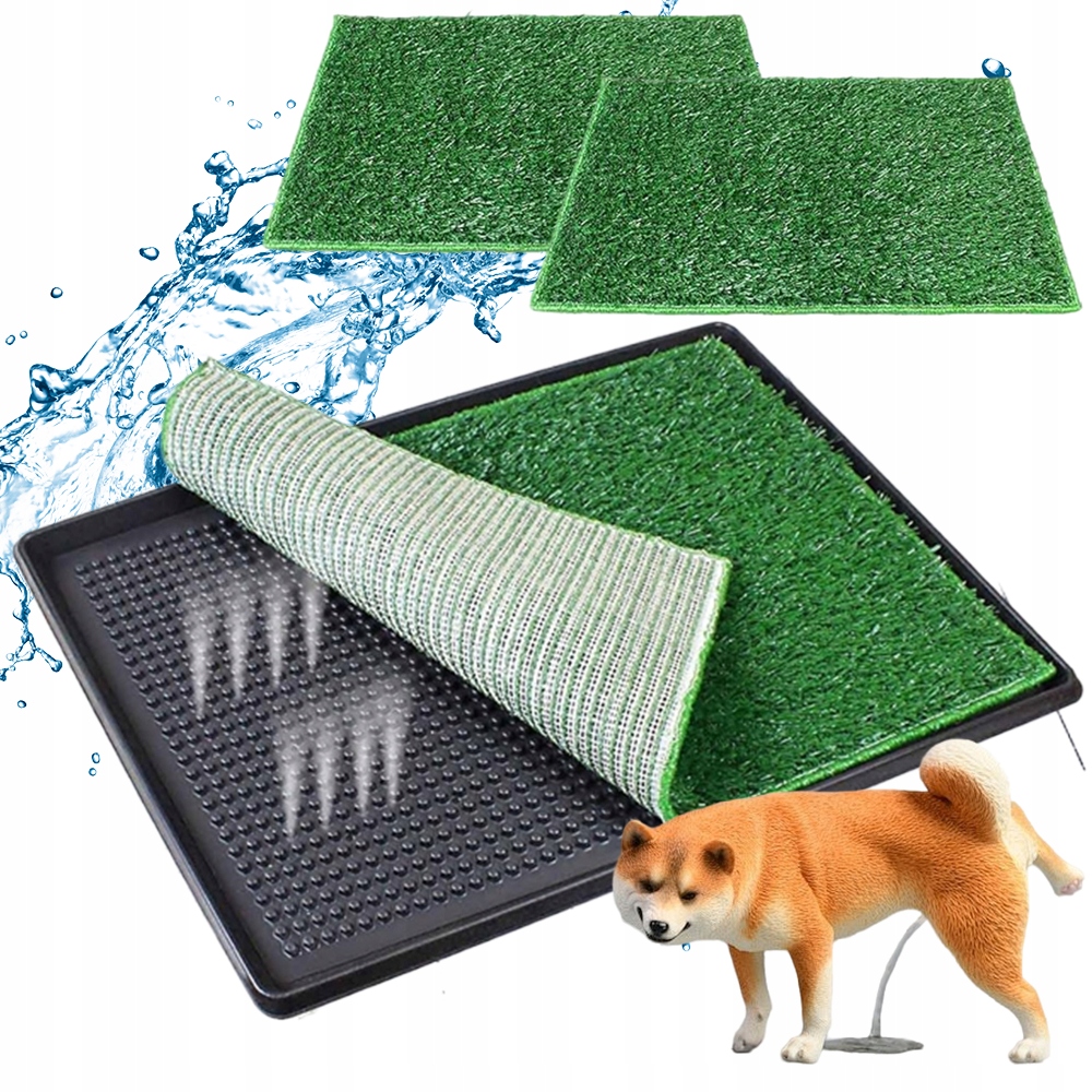 Levně Toaleta Pro Psy Z Přírodní Trávy Toaleta Podložka Z Umělé Trávy Zvířat
