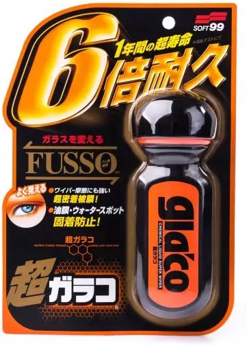 SOFT99 ULTRA GLACO 70ML NIEWIDZIALNA WYCIERACZKA
