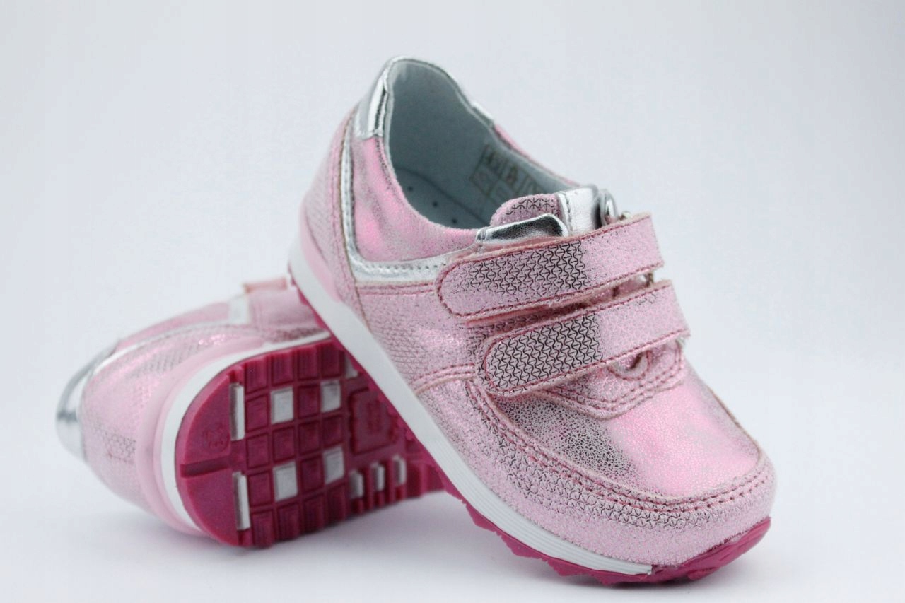 BUTY DZIEWCZĘCE R.21 RÓŻOWE RZEPY KORNECKI 4887 Marka Kornecki