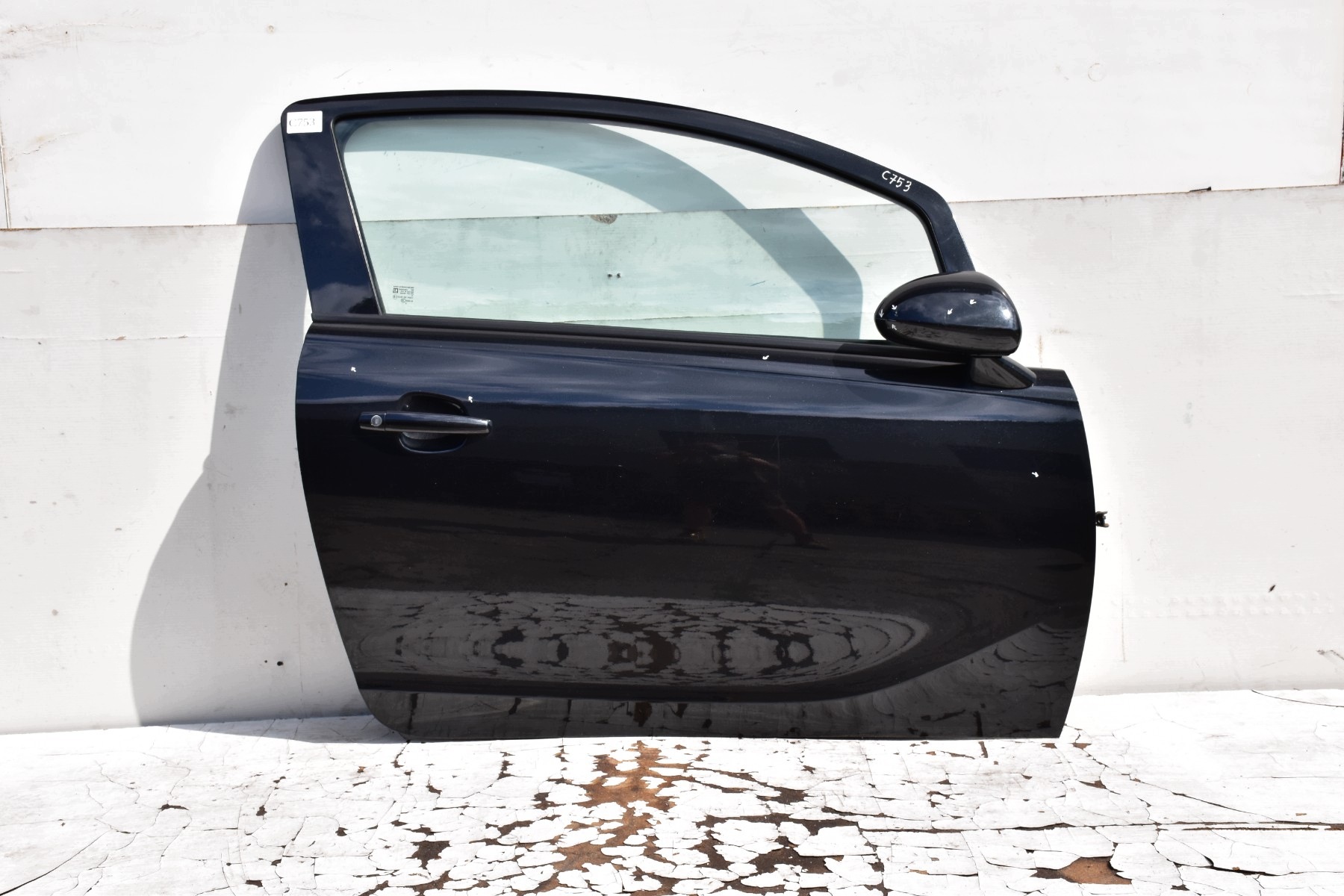 door right front OPEL CORSA E HB 3D 2016-2019 Kod lakieru: Z22C