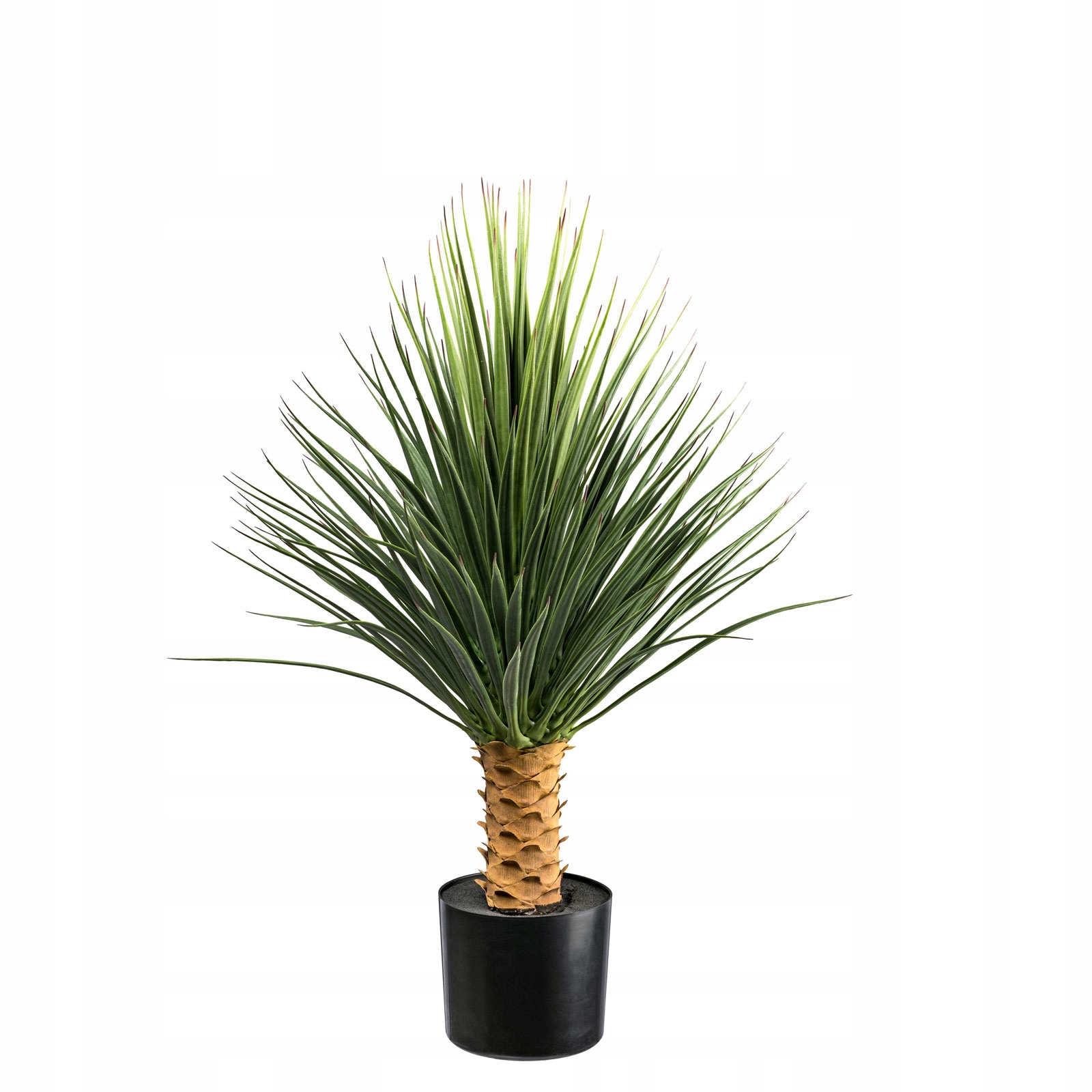 efektowna sztuczna Juka Rostrata 85 Yucca roślina na pniu zielone Juki