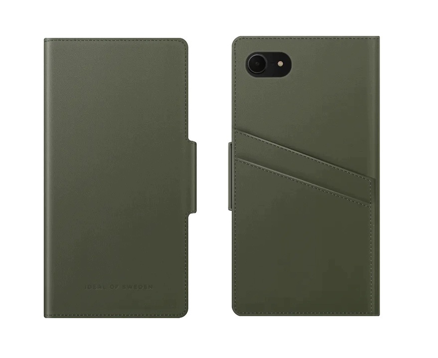 iDeal of Sweden Atelier Wallet, iPhone 6 6s 7 8 Se, Etui Khaki