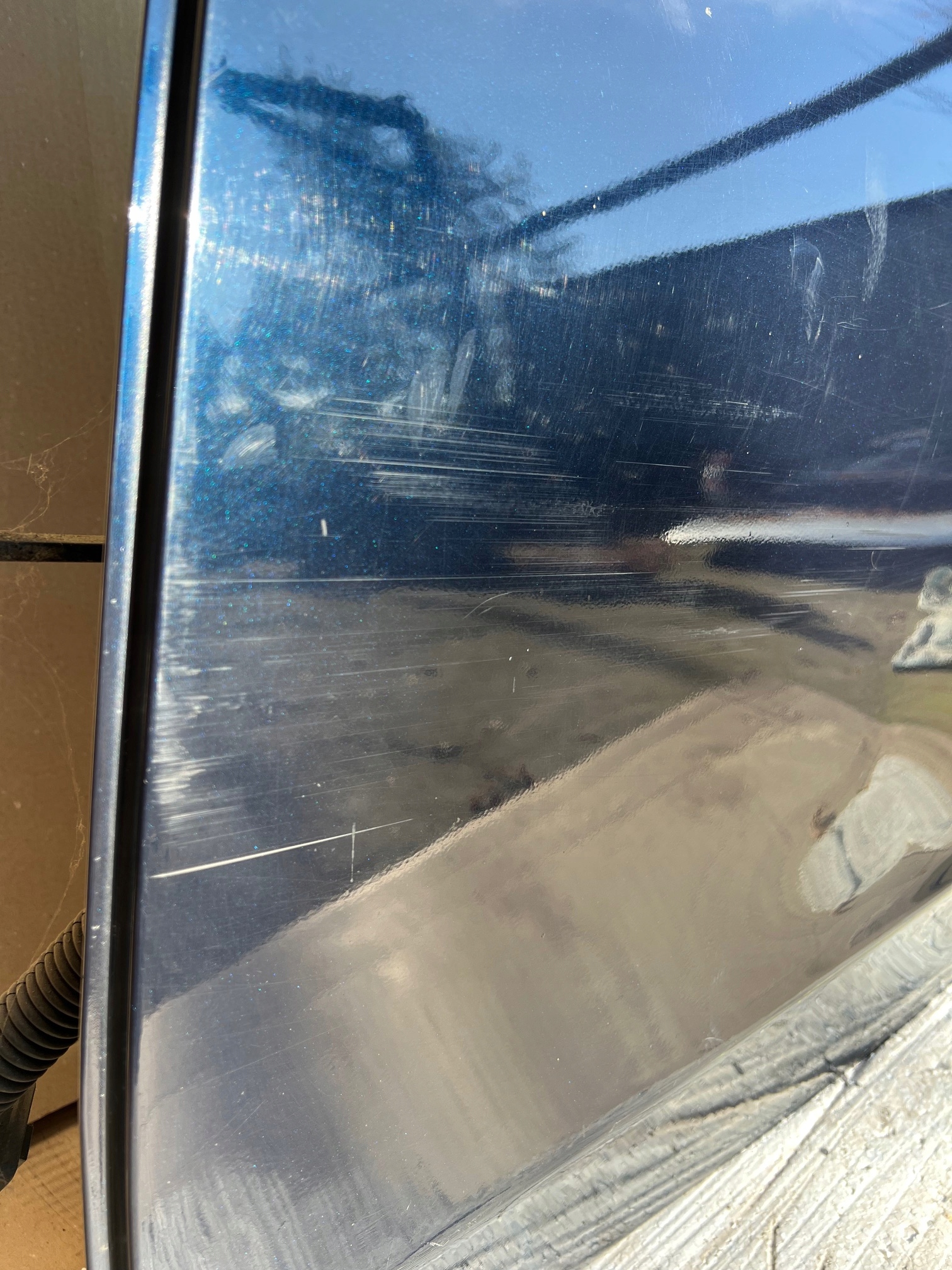 AUDI A4 B8 AVANT KOMBI door left rear. left rear part LZ5A