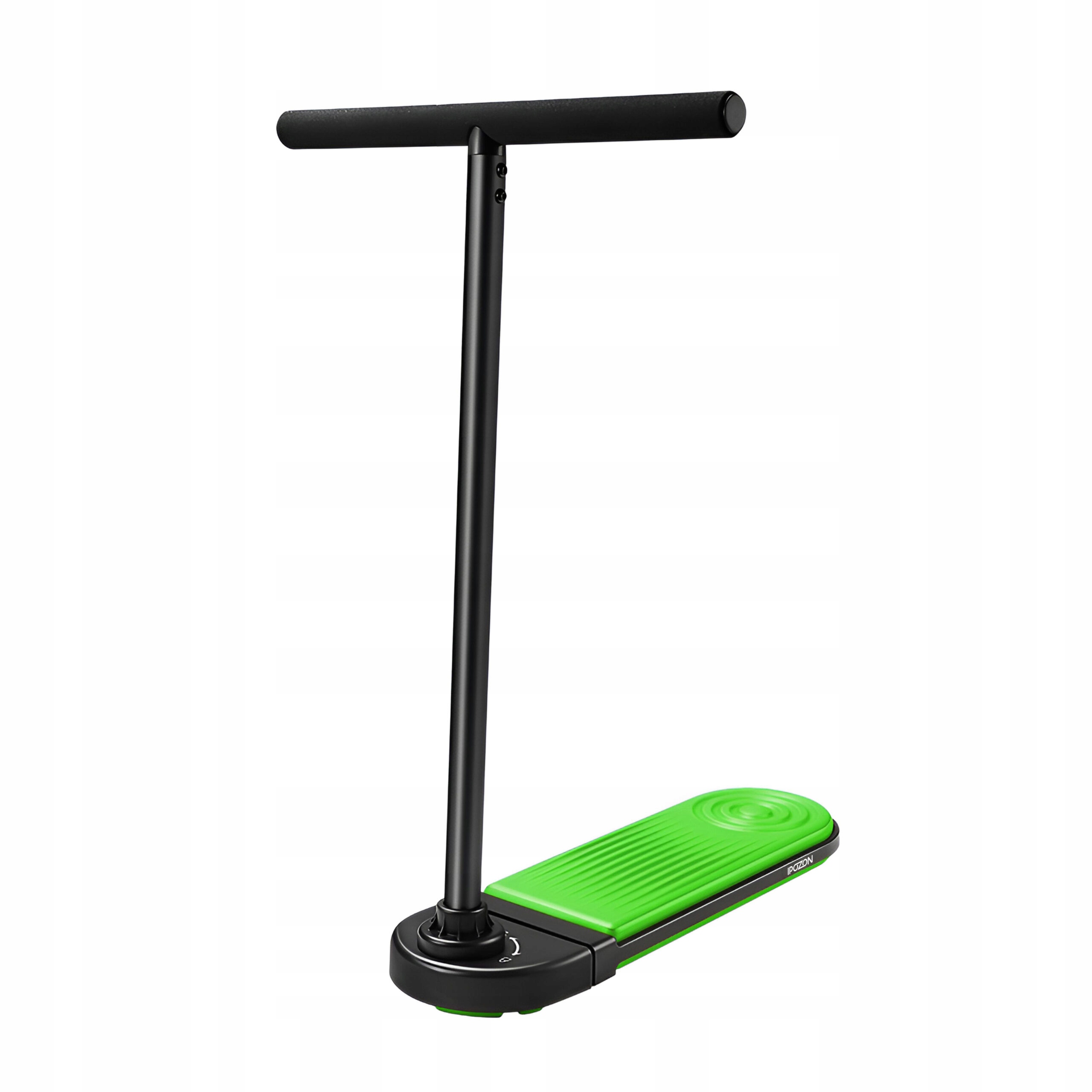 Hulajnoga Trampolinowa Ipozon Kickflip 360 Triki Wyczynowa Piankowa Zielona