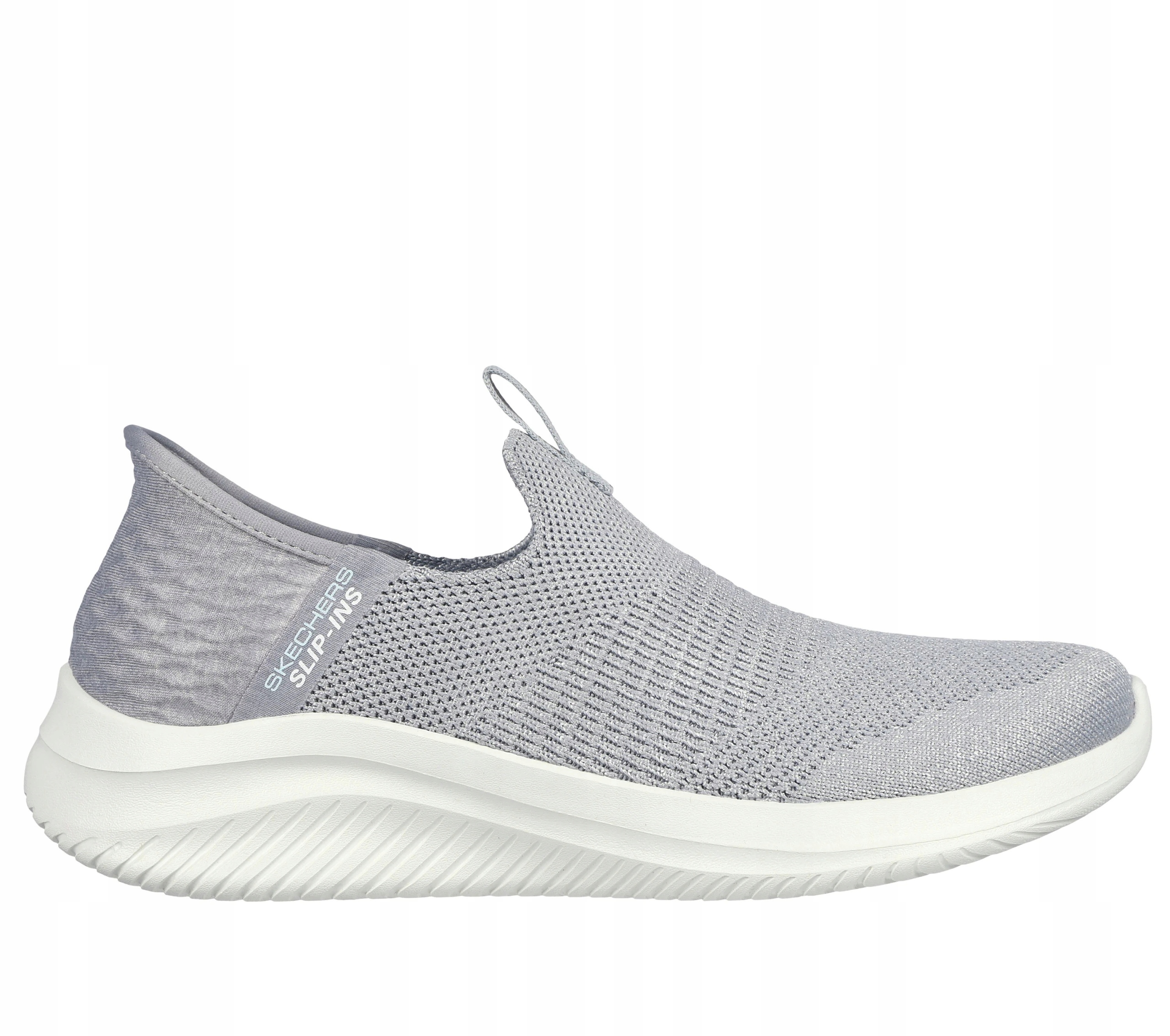 Dámské boty Skechers Slip-ins: Ultra Flex 3.0 Smooth Step světle šedá