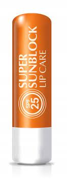 NOVACLEAR pomadka ochronna do ust SPF 25 na lato