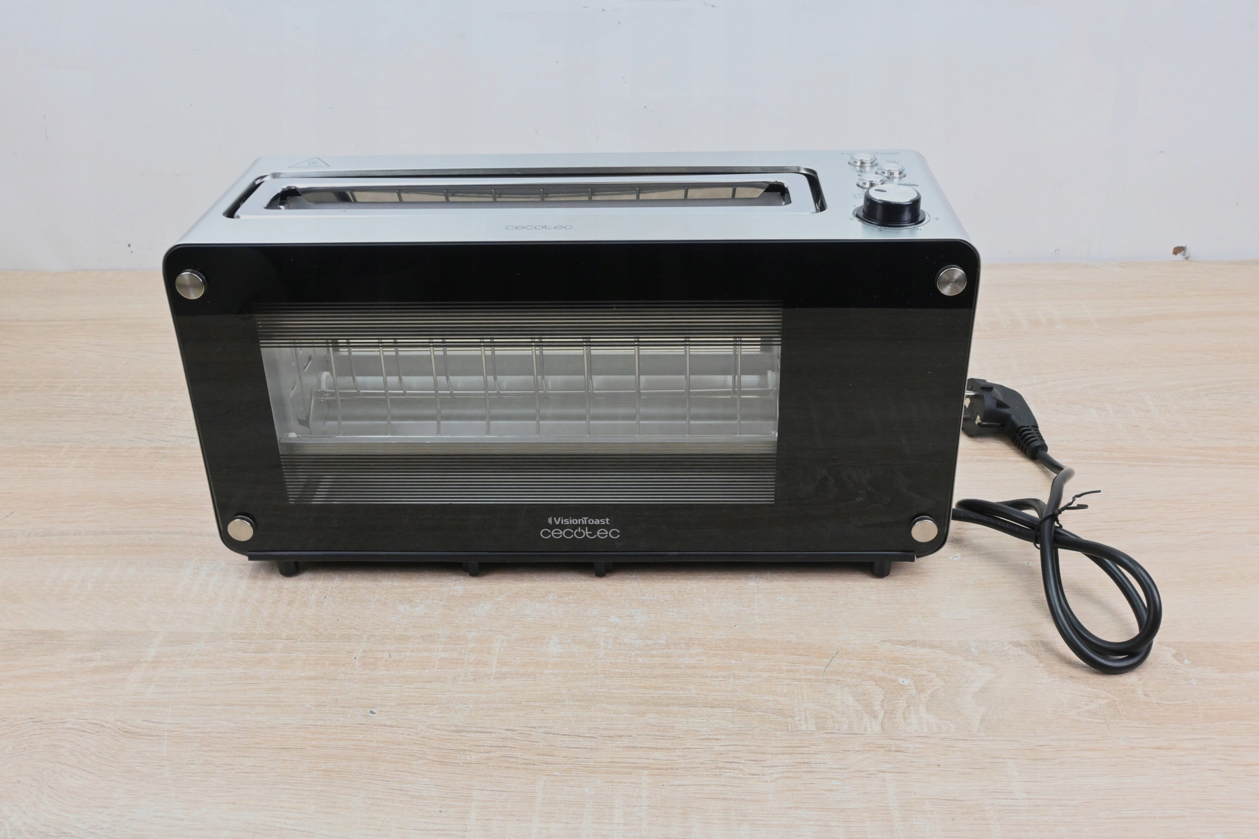 CECOTEC VISION TOAST OPIEKACZ TOSTER SZKLANY 1260W Marka Cecotec