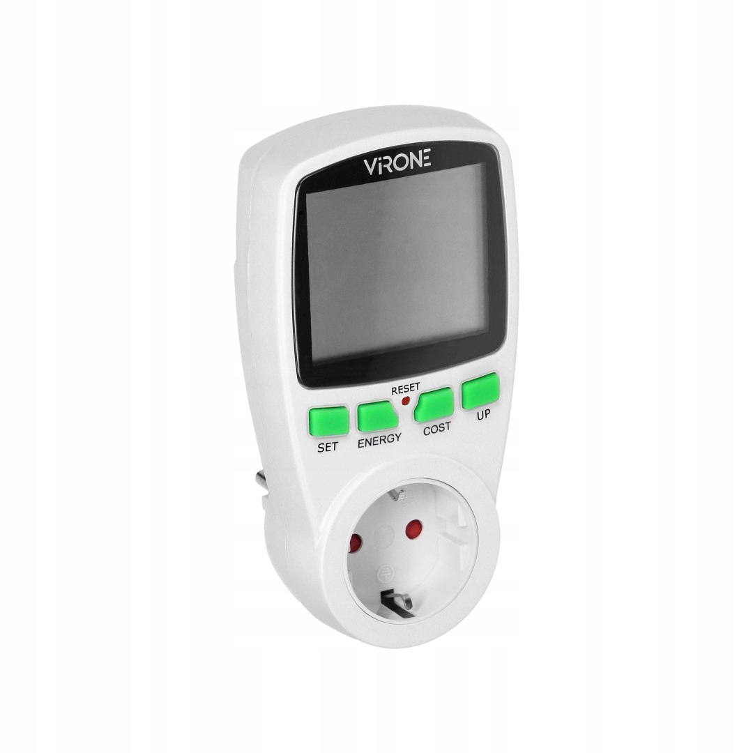 Jednotaryfowy watomierz, kalkulator energii z wyśw Rodzaj programator czasowy